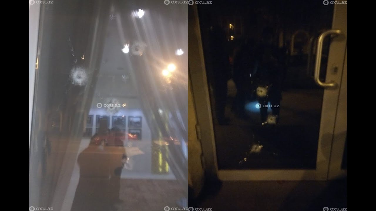 В харькове обстреляли здание консульства Азербайджана 