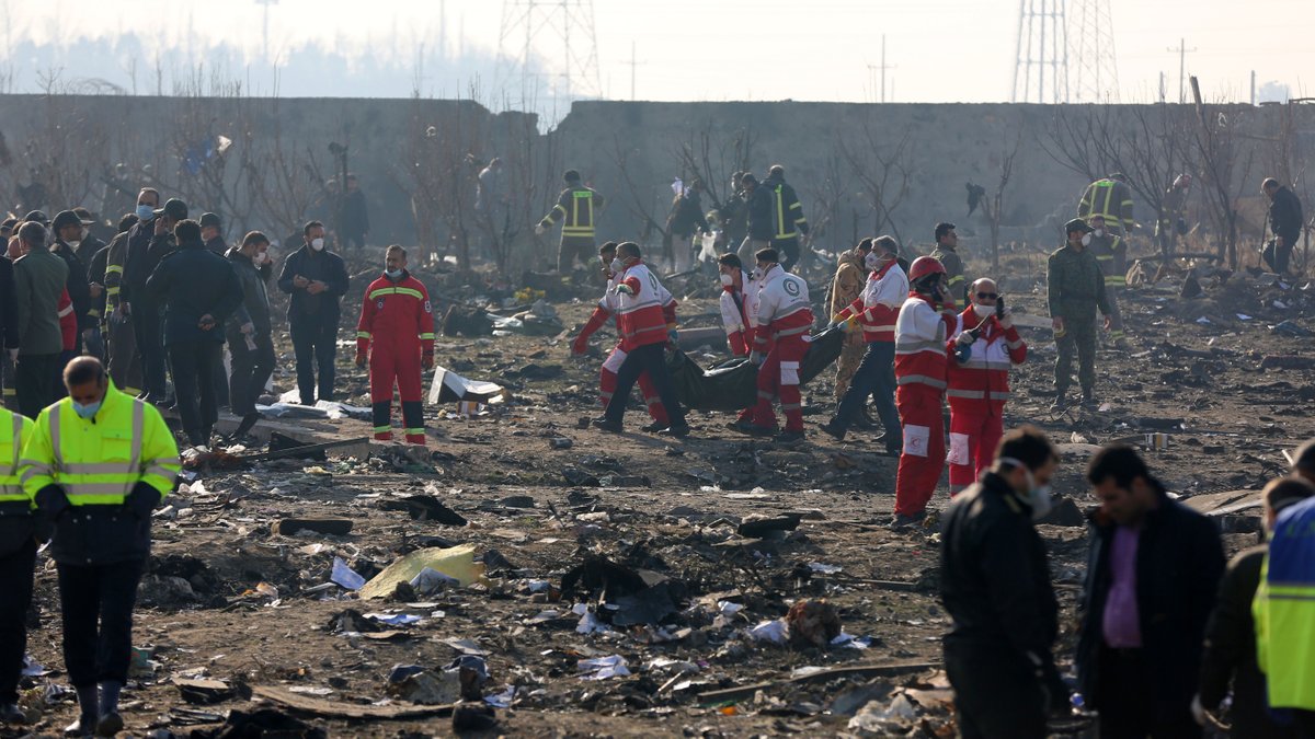 Авиакатастрофа в Иране. Украинское следствие до сих пор не получило обещанных Тегераном материалов