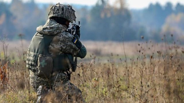 Российские наемники трижды обстреляли позиции ВСУ на Донбассе