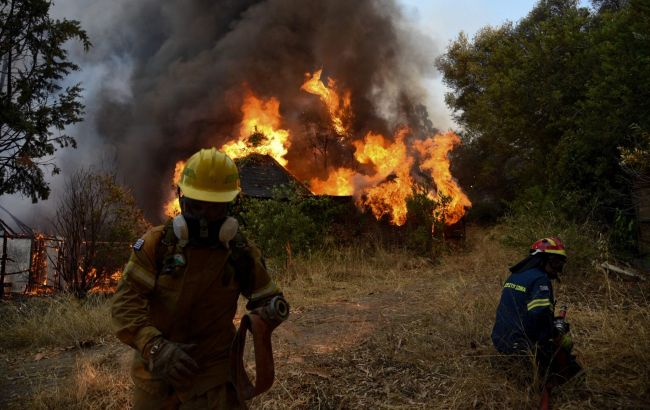 Україна відправляє до Греції зведений загін вогнеборців