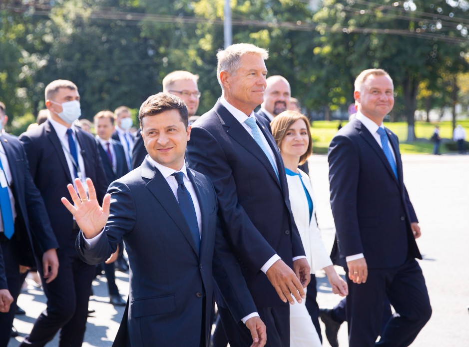 Зеленський взяв участь в урочистостях з нагоди Дня незалежності Молдови