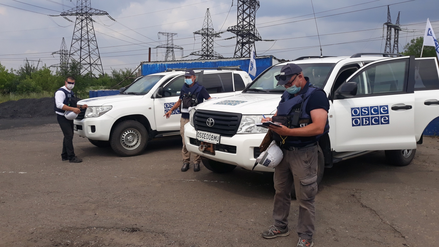 Миссия ОБСЕ продолжает работу на оккупированной территории Луганской области
