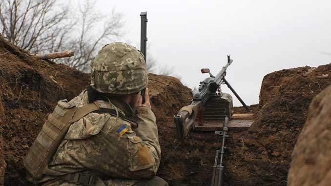 Російські найманці вісім разів порушили тишу в зоні ООС, поранено українського військового