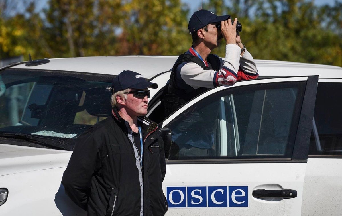 Работу миссии ОБСЕ продолжают блокировать в оккупированном Донецке