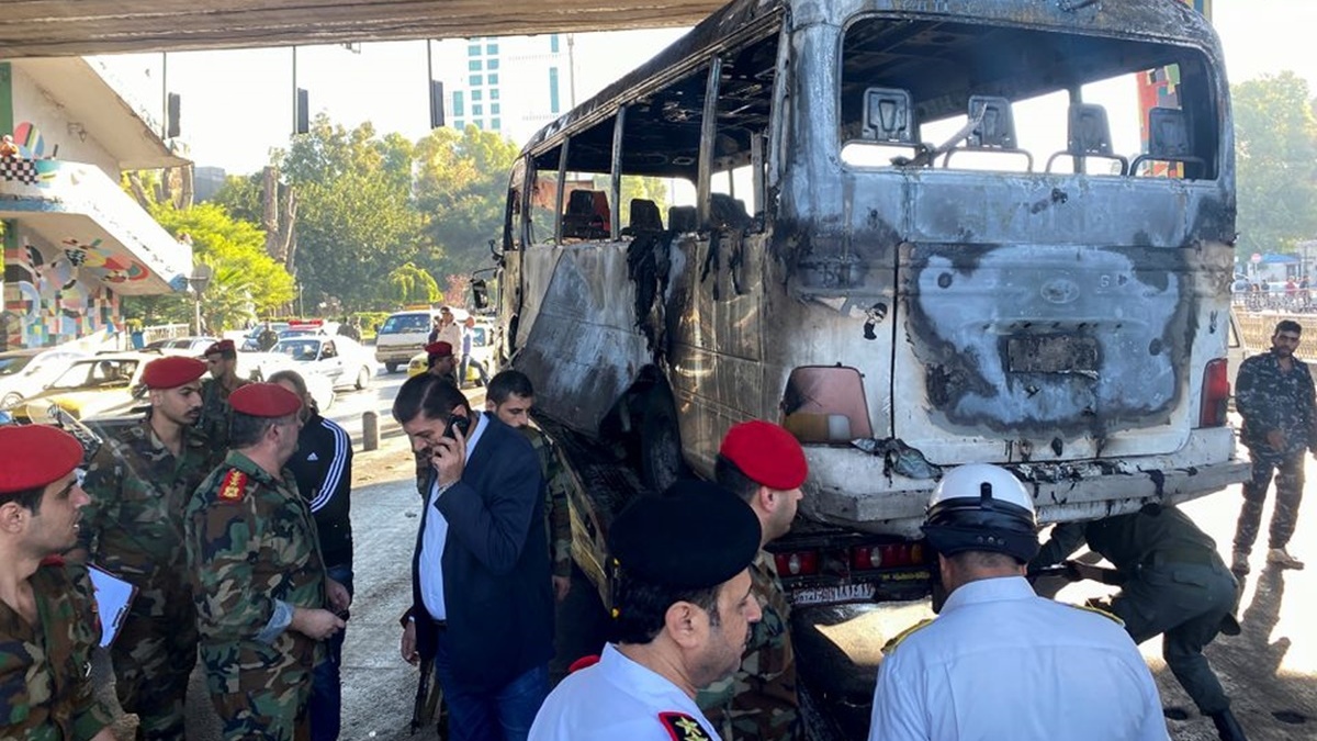 У Сирії  у результаті підриву автобусу з військовими загинули 14 осіб