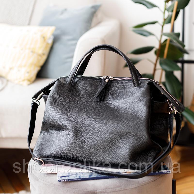 Кожаная сумка – основной стилеобразующий элемент вашего образа