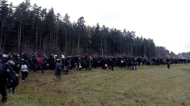 Мігранти намагалися прорватися через кордон Польщі