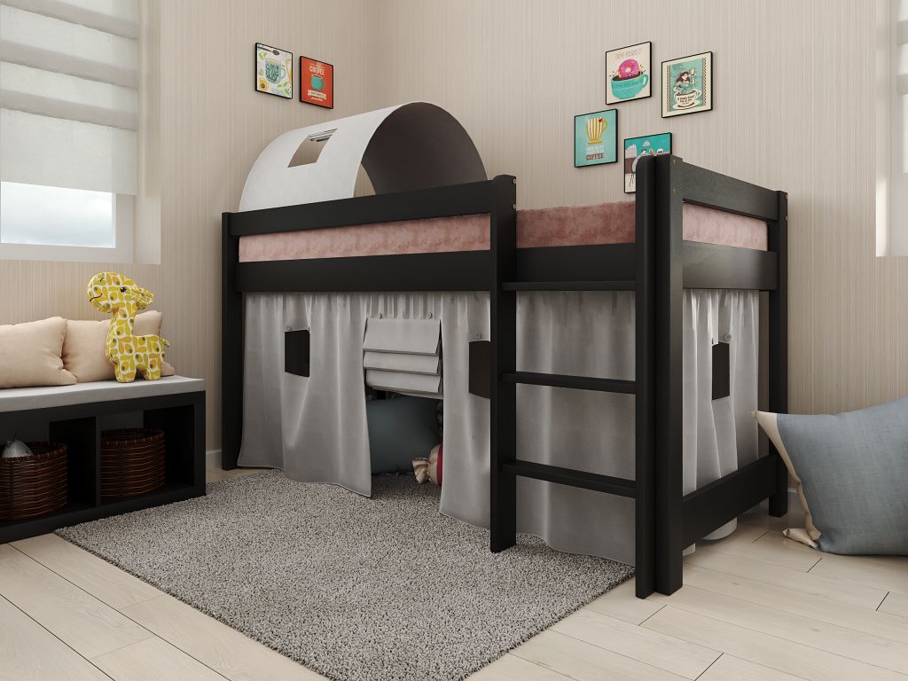 Цікаві варіанти ліжок у дитячу кімнату