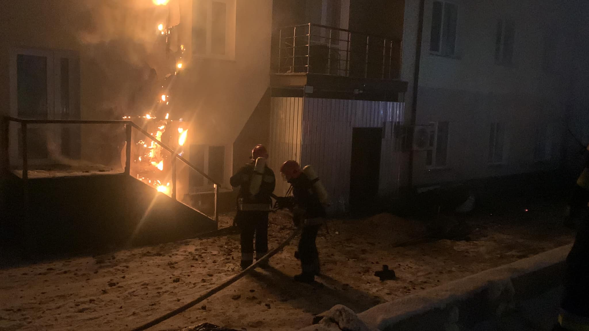 В Винницкой области во время пожара в гостинице погиб один человек, еще два человека были травмированы