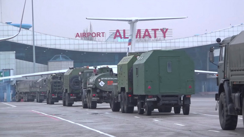 Виведення військових ОДКБ із Казахстану розпочнеться через два дні