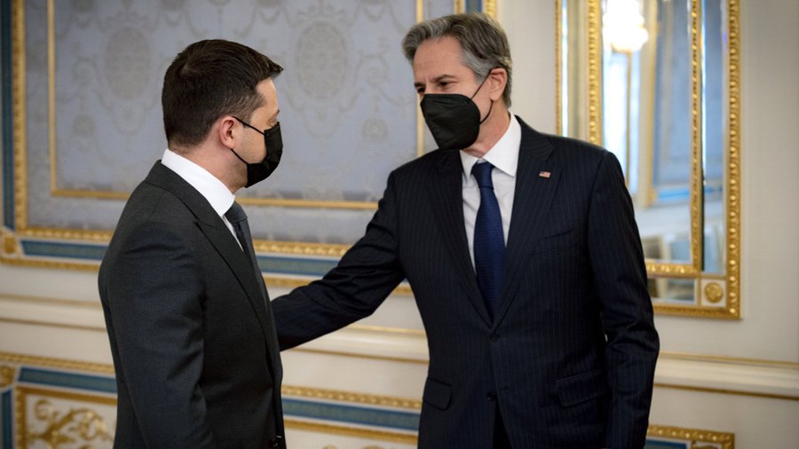 Президент Зеленський зустрівся з держсекретарем Блінкеном