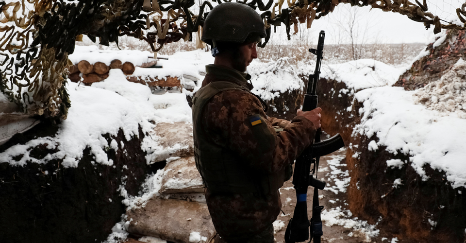 Російські наймнці за минулу добу п'ять разів обстріляли українські позиції на Донбасі