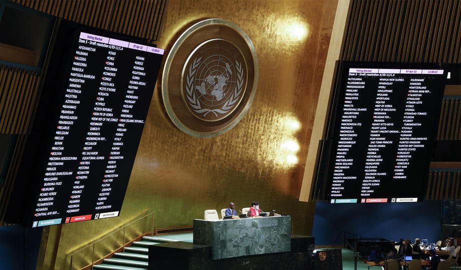 Генасамблея ООН виключила Росію з Ради з прав людини