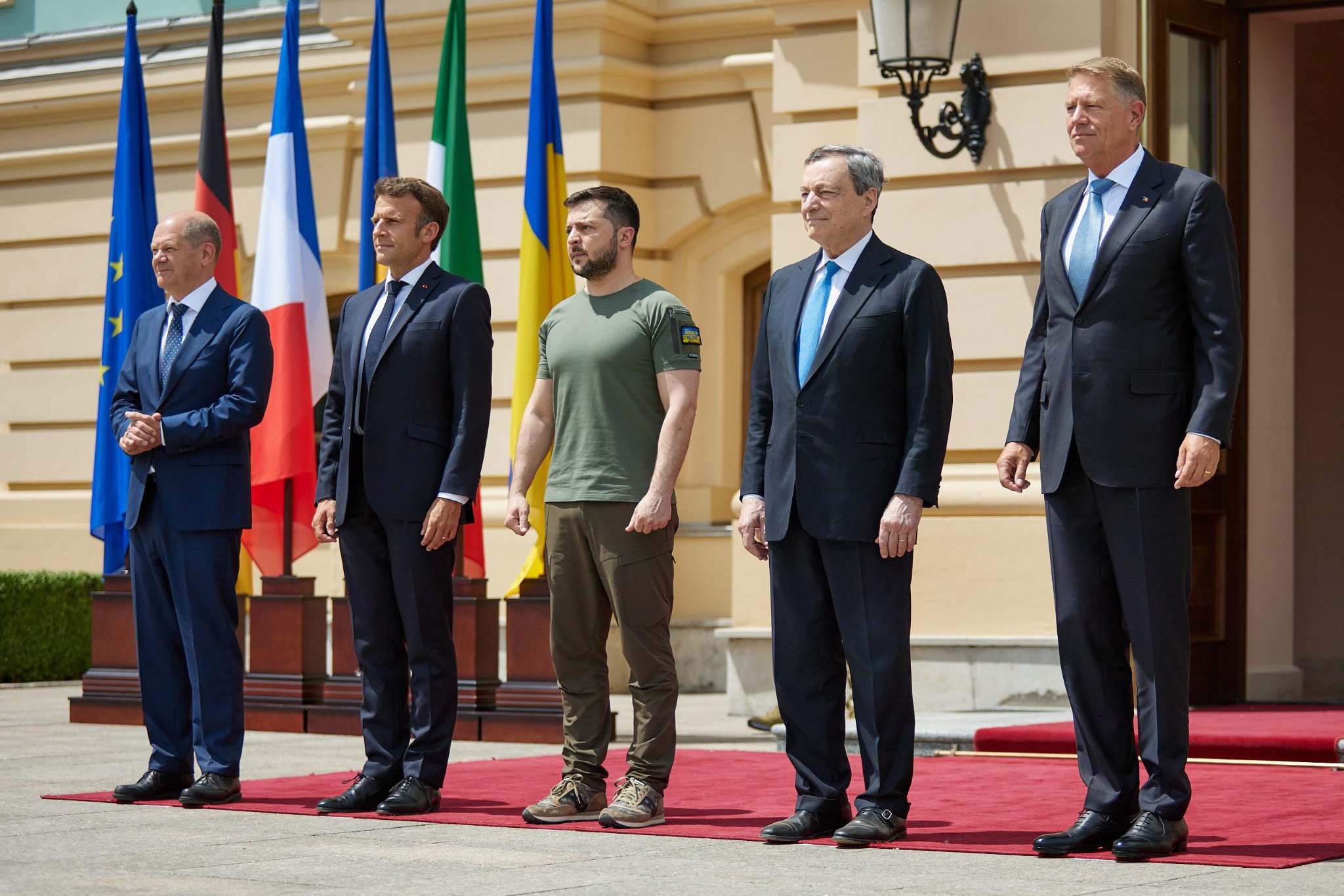 В ОП розповіли про підсумки зустрічі президента Зеленського з європейськими лідерами