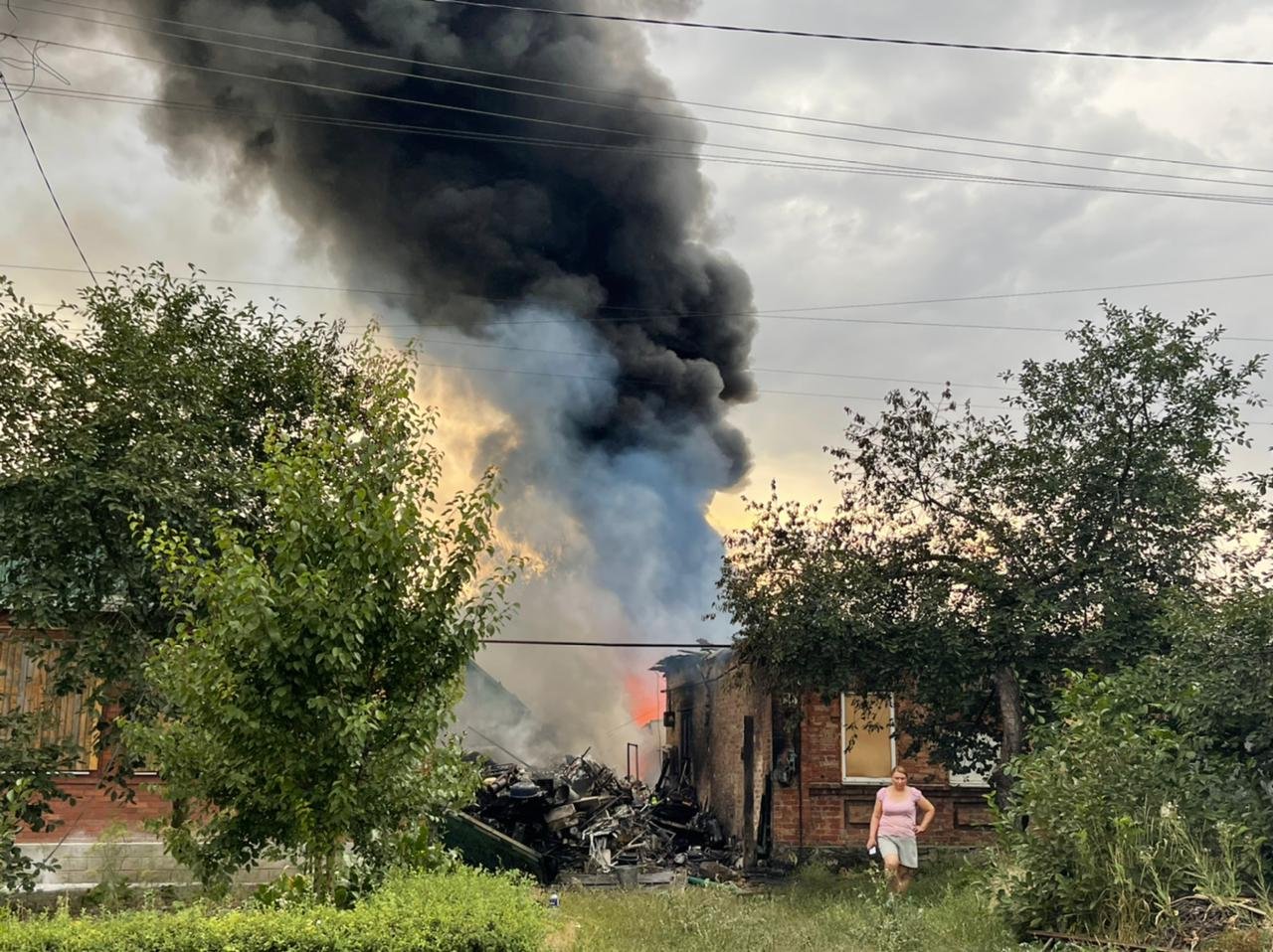 Сім будинків згоріло ​у Бахмуті через застосування окупантами запалювальних боєприпасів