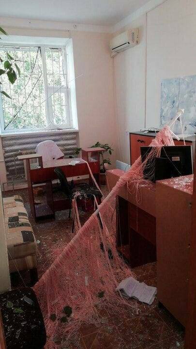 У Бердянську стався вибух біля штабу з підготовки окупантами псевореферендуму