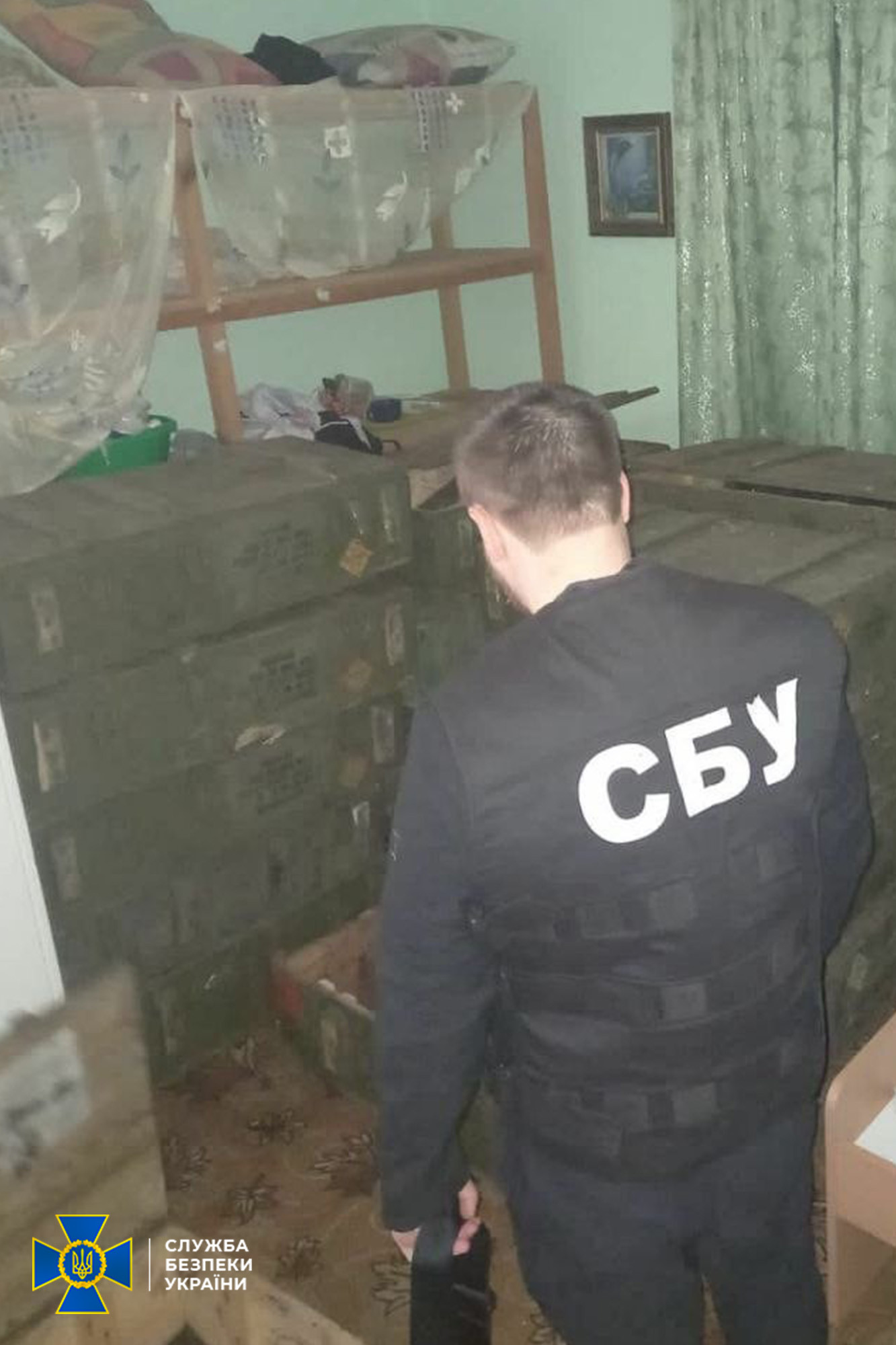 СБУ на Чернігвщині виявила заховані арсенали окупантів