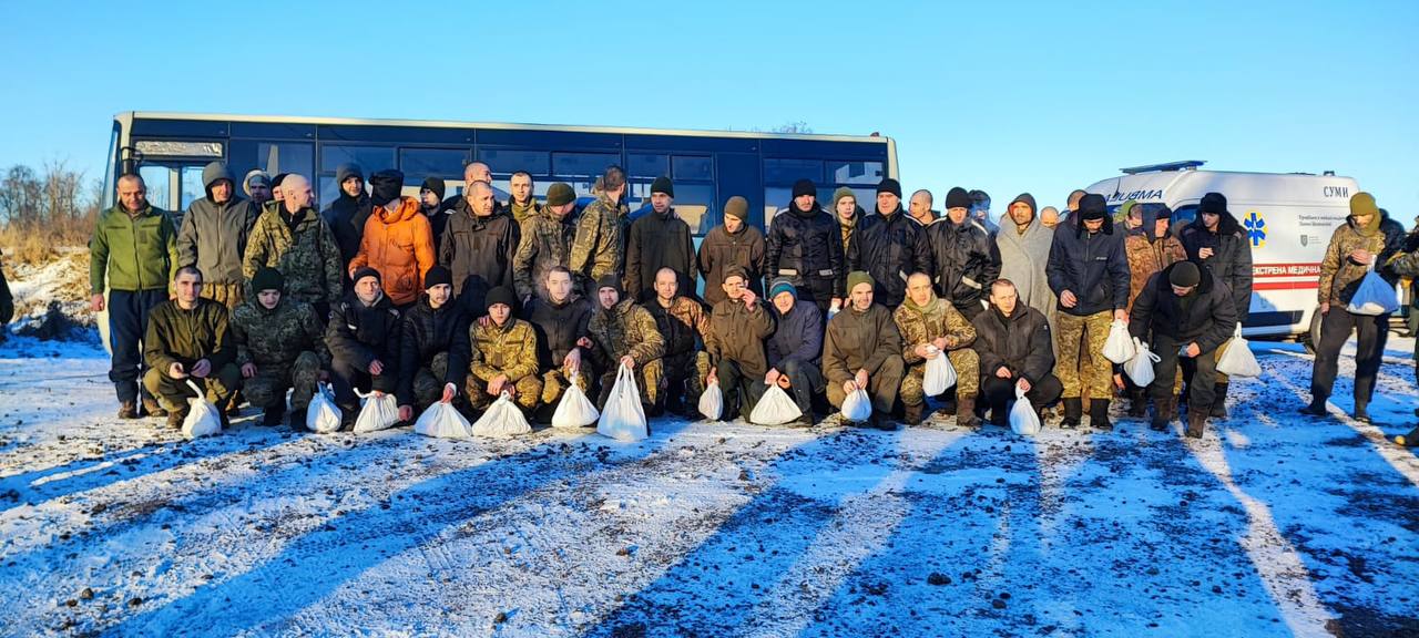 В Україну з російського полону  повернулися ще 50 захисників