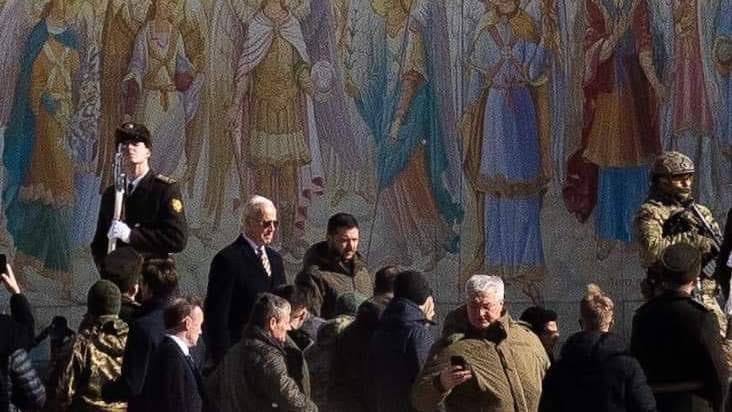 Джо Байден прибув до столиці України