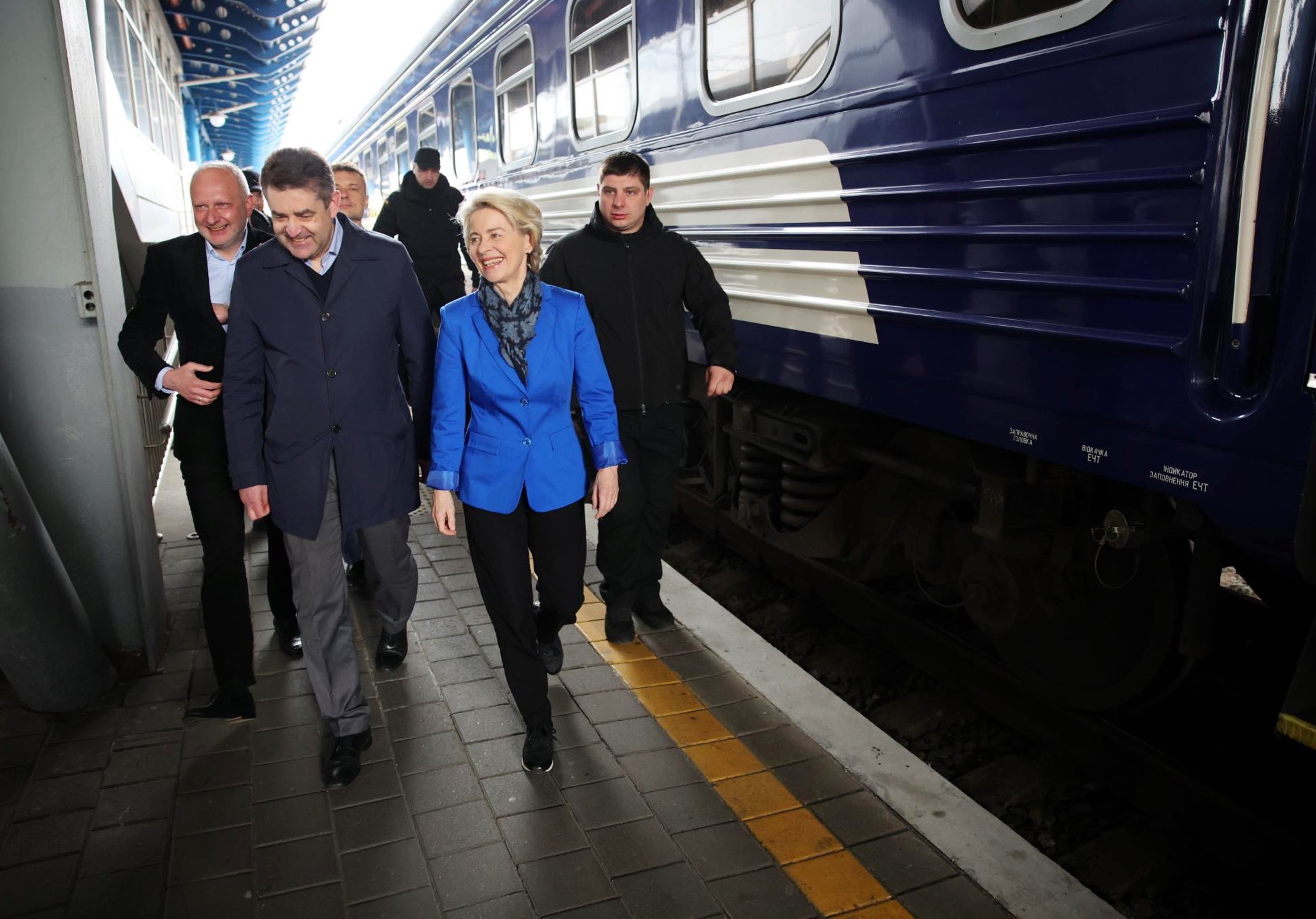 Президентка Єврокомісії Урсула фон дер Ляєн прибула з візитом до Києва