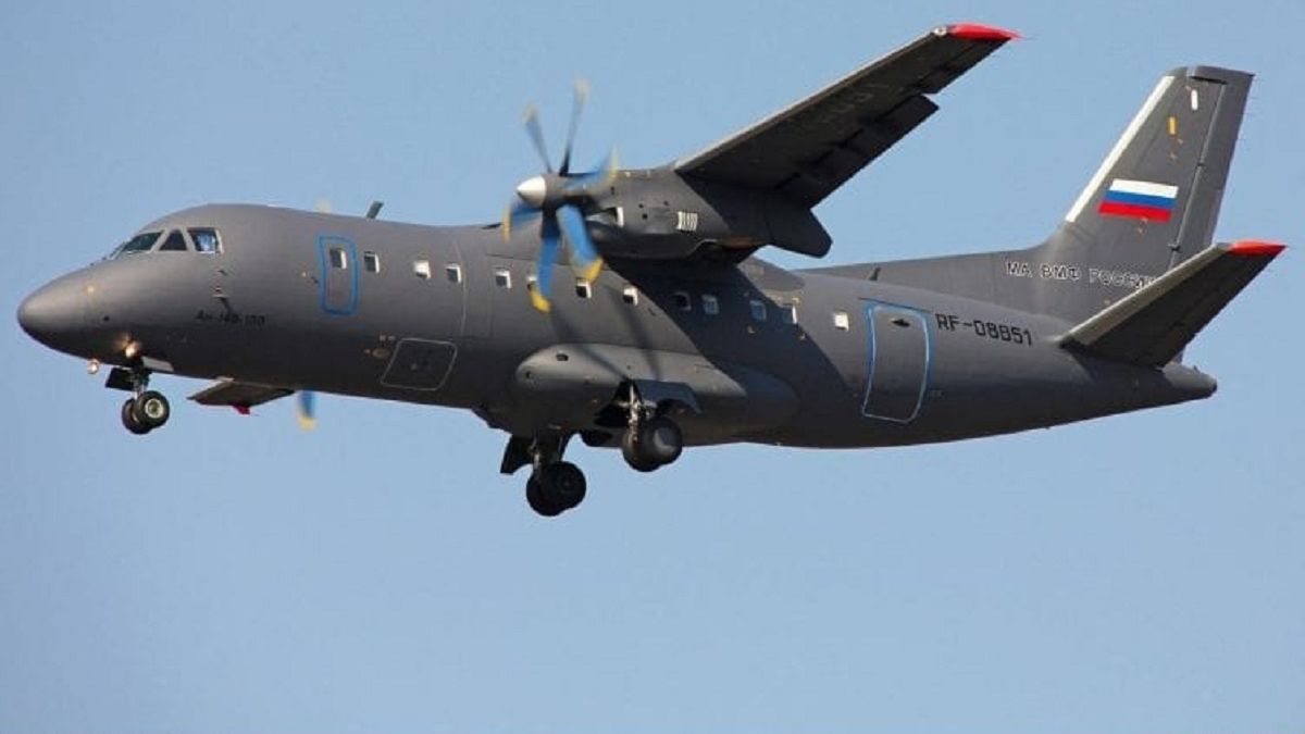 В Україні націоналізовано майно окупантів - російський літак АН-140-100