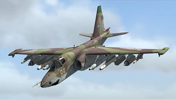 Падіння літака в Росії - відео, як розбився штурмовик Су-25 - 24 Канал