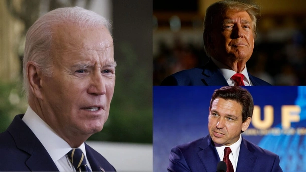 Trump and DeSantis Tied with Biden in Latest Presidential Polls