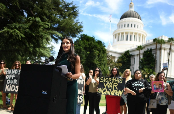 California Parents Rally Against Gender Theory Bills as State Lawmakers Reconvene After Summer Break