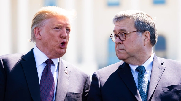 Attorney General Barr Supports Trump Amid Fulton County Indictment, Anticipates Federal Conviction by Summer