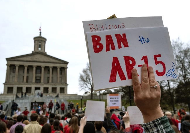 Protesters Rally for Gun Control in Tennessee as Special Session on Public Safety Commences