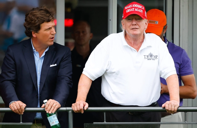 Trump's Interview with Tucker Carlson Draws Enormous Audience as They Discuss Debate Absence and Indictments