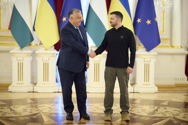 Зеленський і Орбан говорили про головування Угорщини в ЄС, питання безпеки та угоду про двосторонні відносини